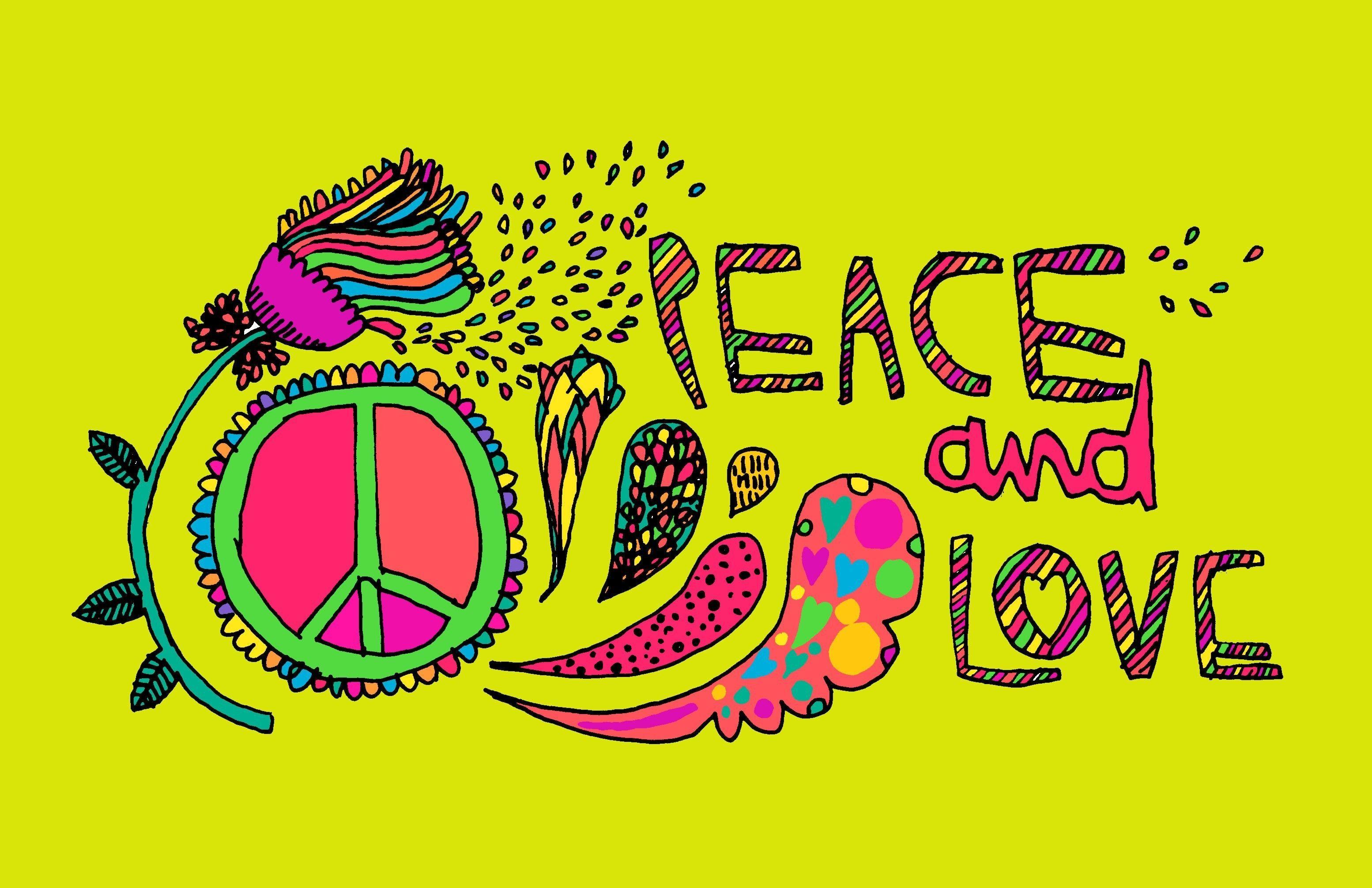 Best Free Hippie Peace Wallpaper