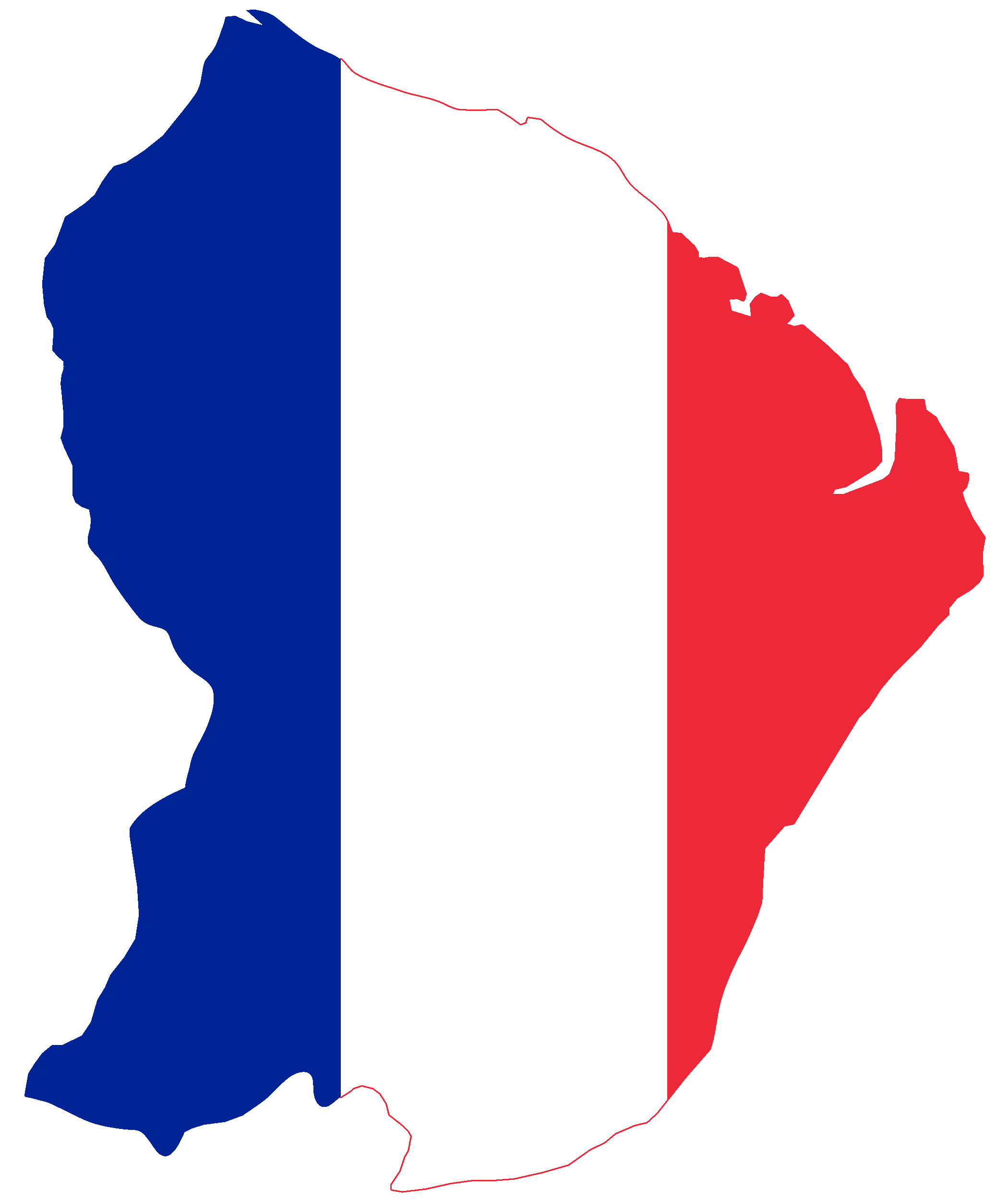 French Flag Background Icon and PNG Background