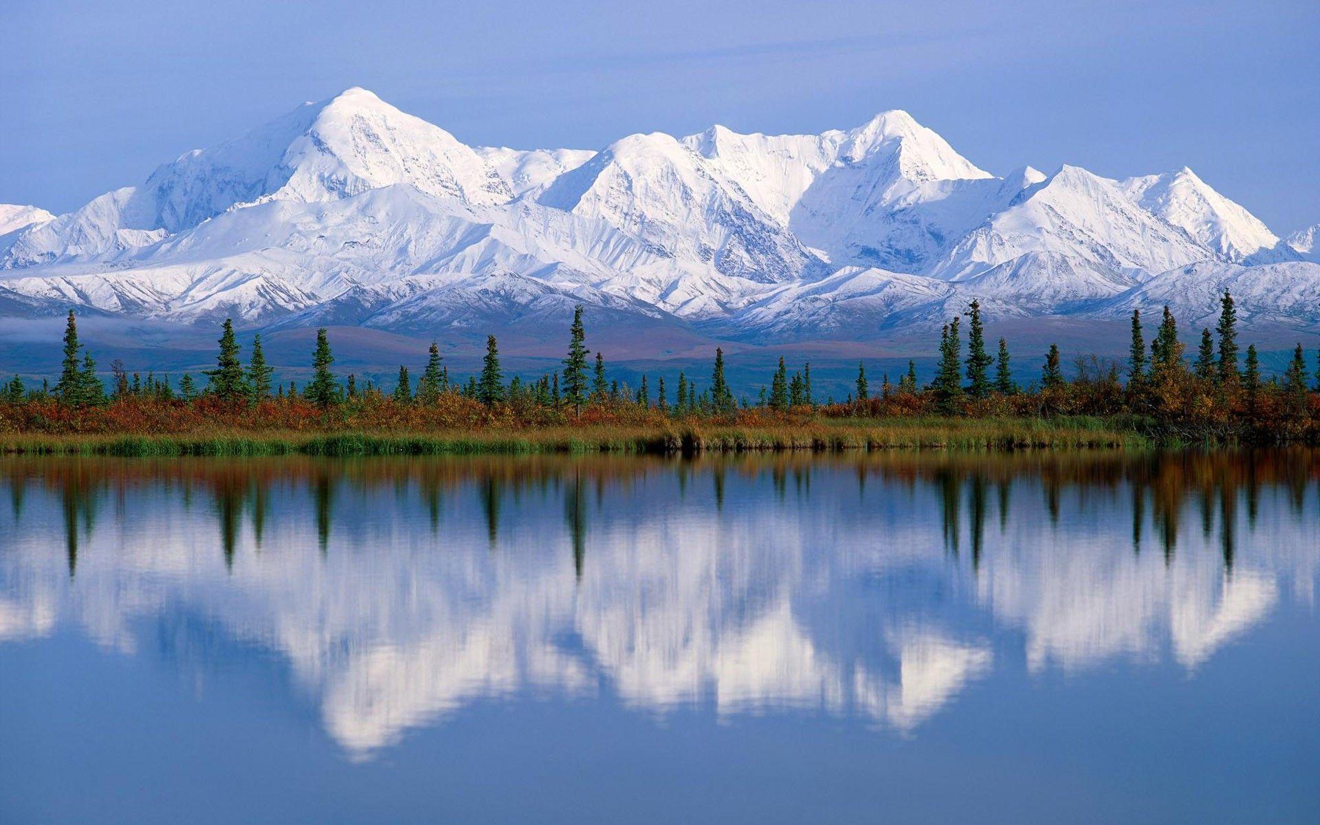 Alaska Mountains HD Wallpaper, Background Image
