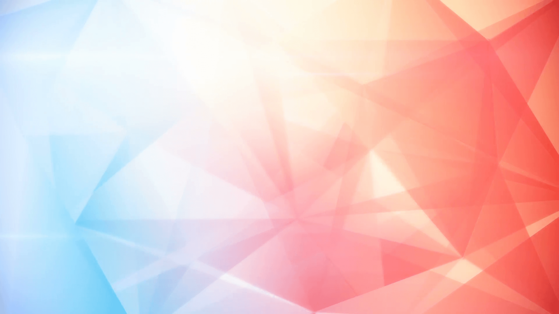 abstract triangle geometrical blue red background loop Motion