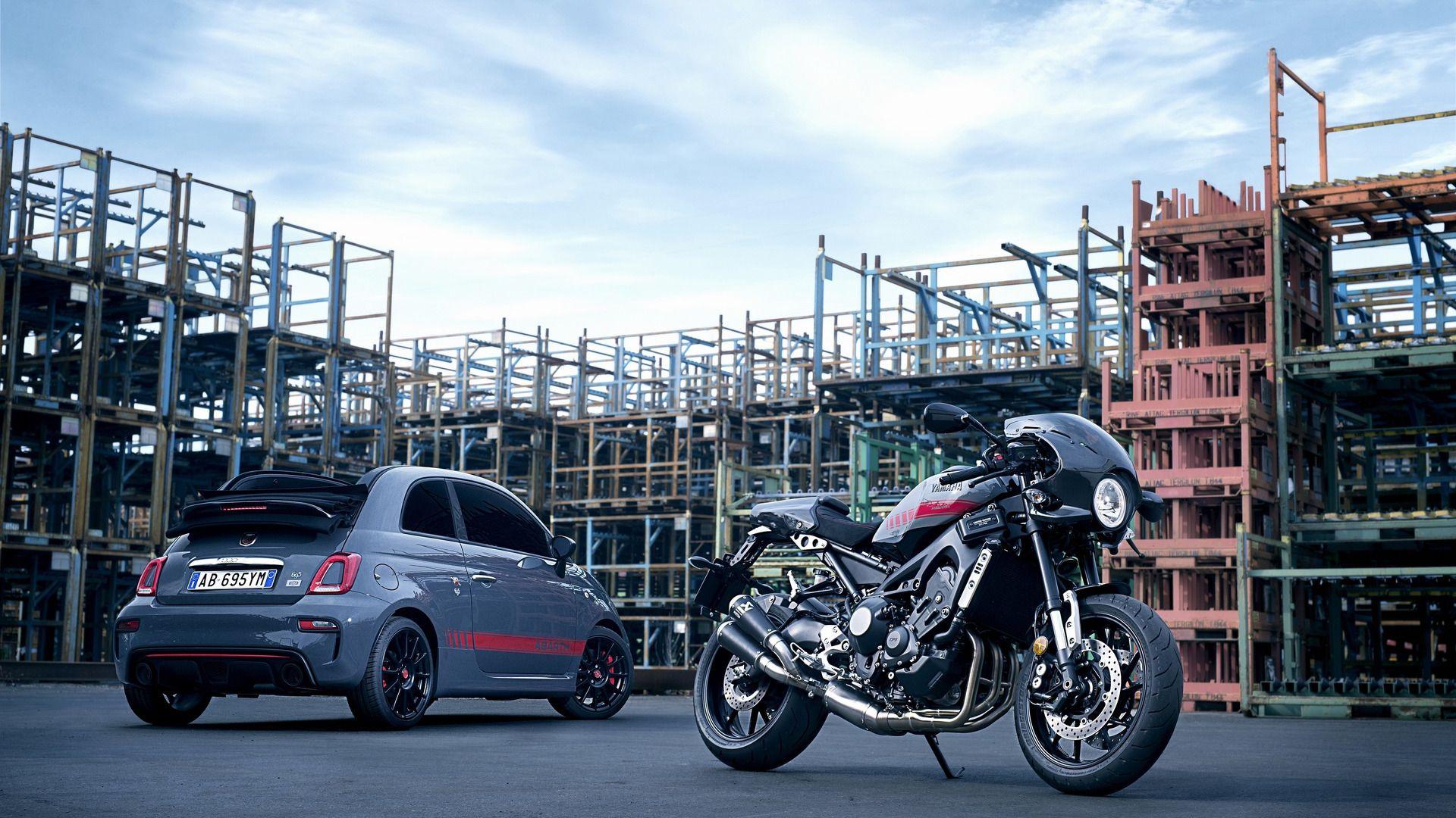 Abarth 695C concept pays tribute to Yamaha XSR 900