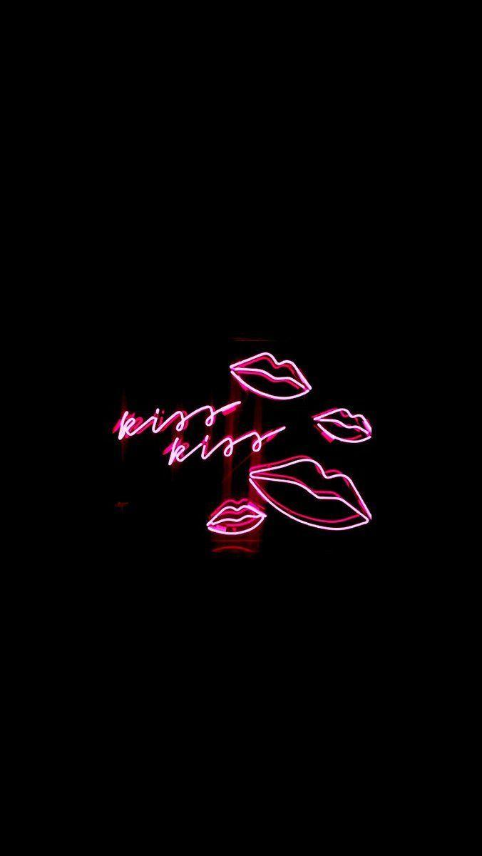 Kiss Kiss NEON wallpaper: on Twitter. υทℓσcк