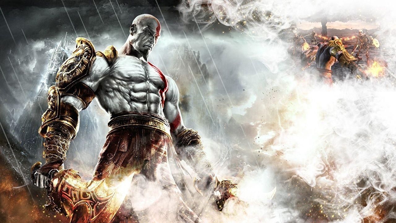 God Of War Full HD Pics Background Wallpaper For Mobile Phones