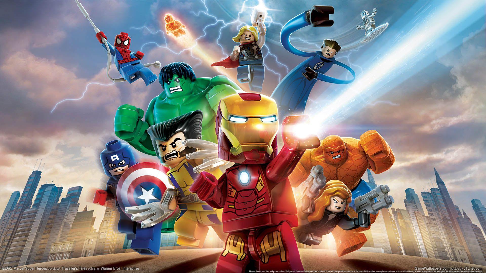 LEGO Marvel Super Heroes HD Wallpaper 6 X 1080
