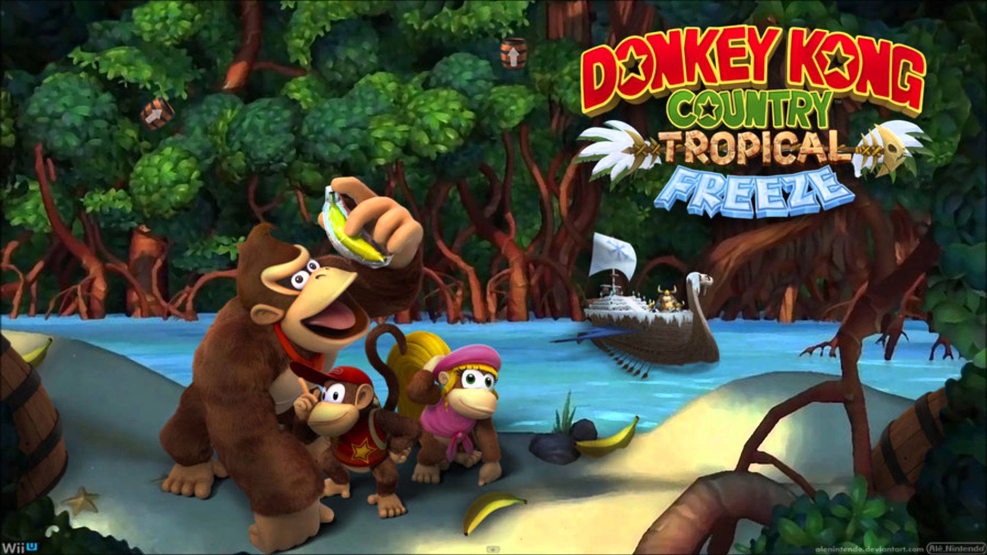 Donkey Kong Country: Tropical Freeze HD Wallpaper 4 X 1080