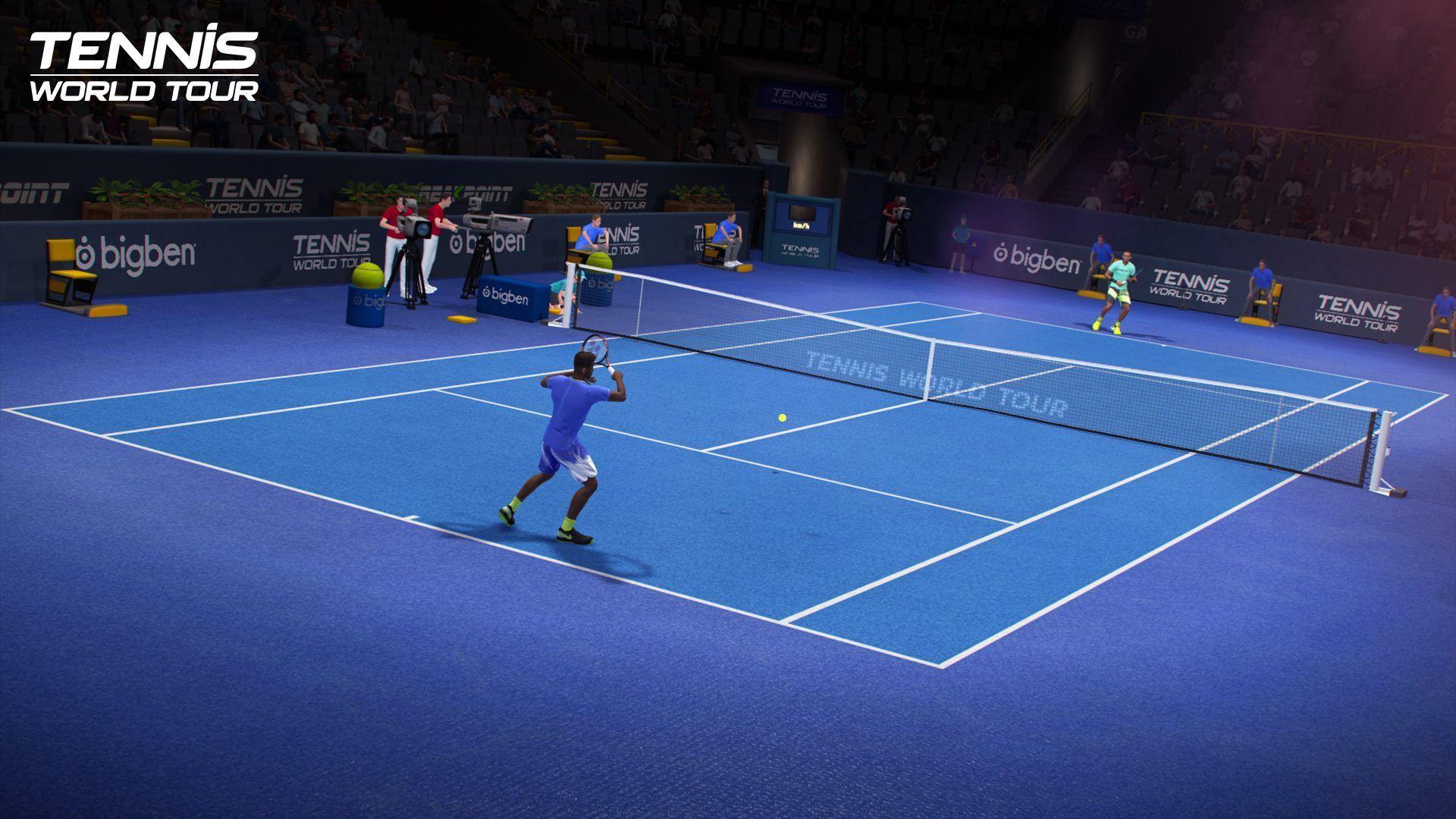 Tennis World Tour Interview That Top Spin Feel