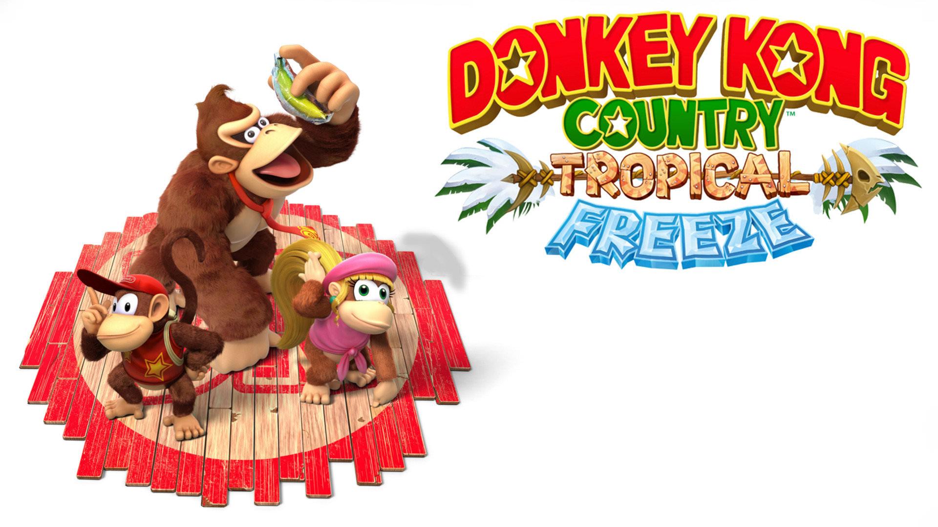 Donkey Kong Country: Tropical Freeze wallpaper HD for desktop