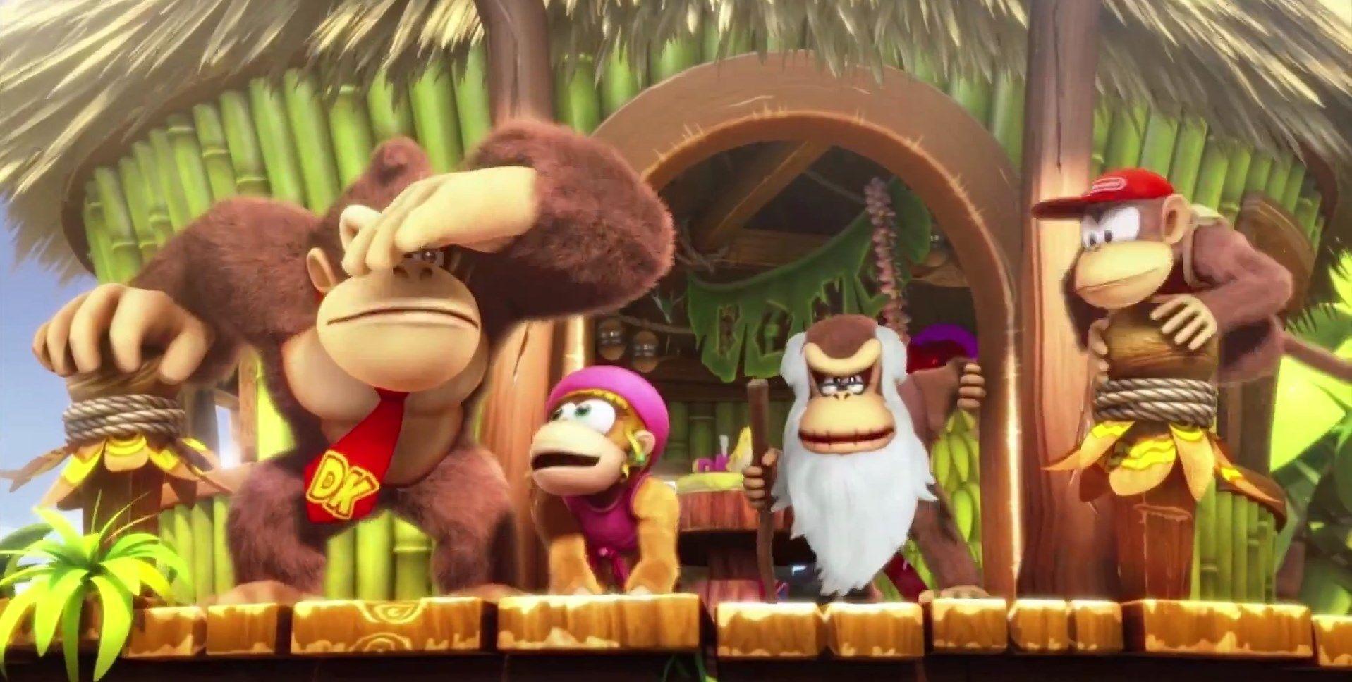 Video Game Donkey Kong Country: Tropical Freeze Wallpaper. Anime