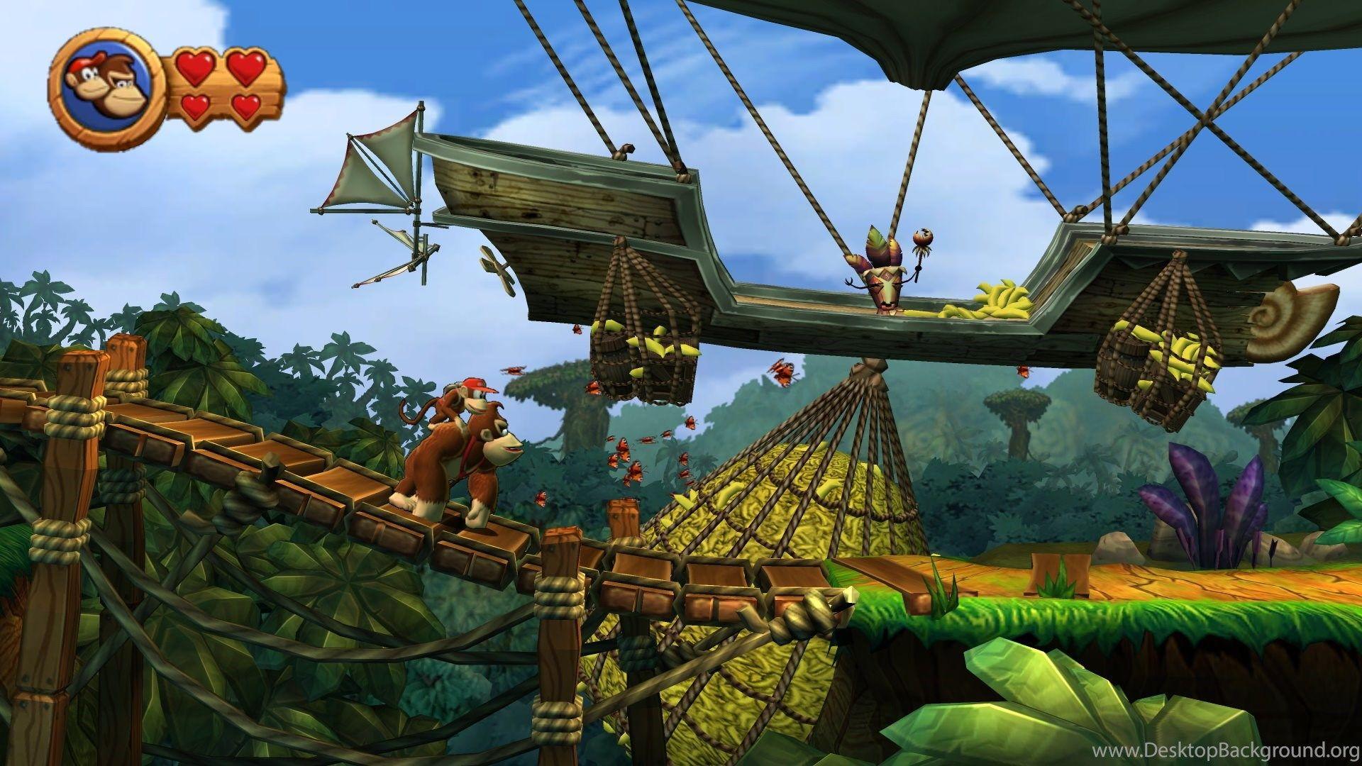 Donkey Kong Country: Tropical Freeze HD Wallpaper. Desktop