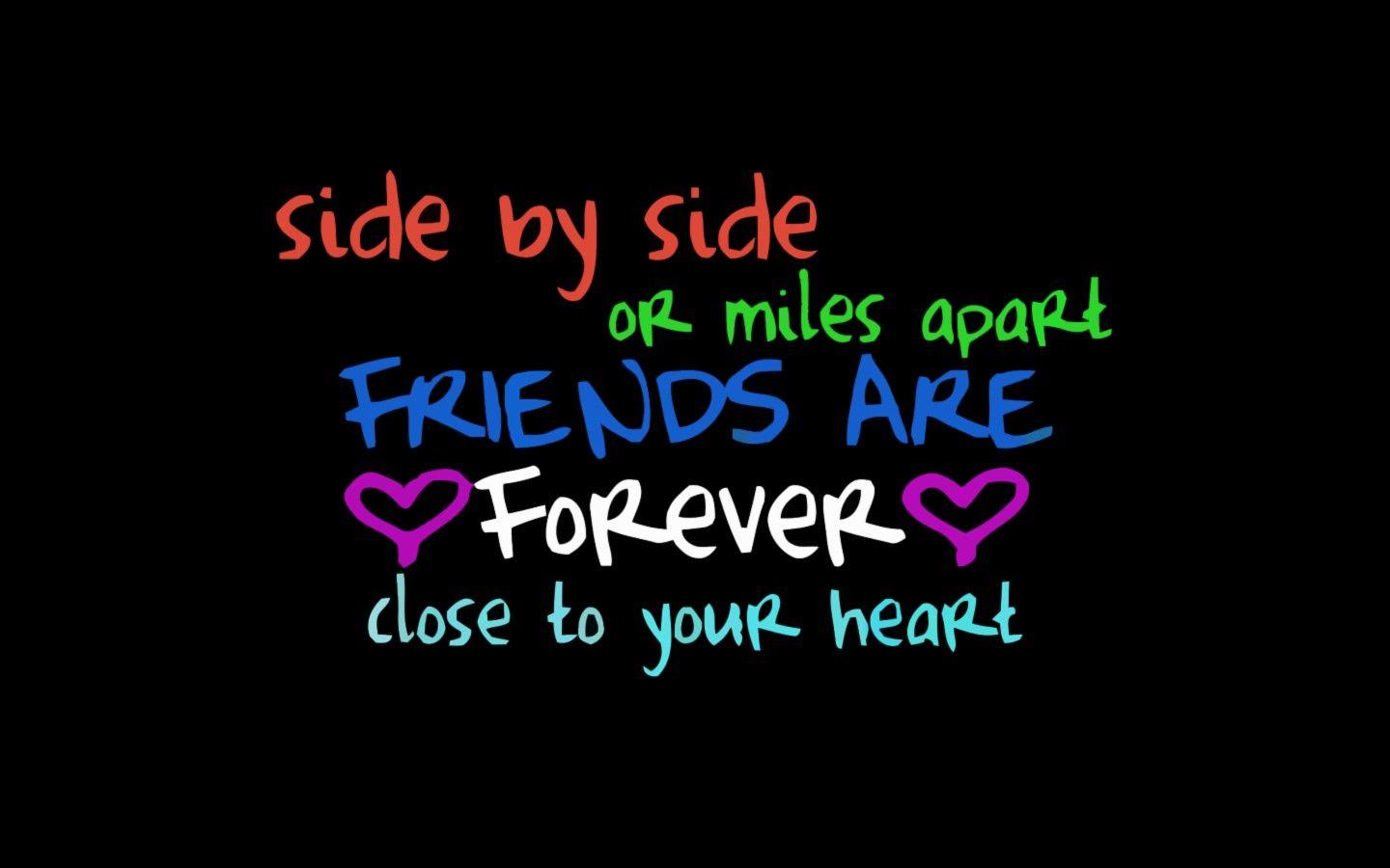 Friendship Day Quotes Thoughts HD Wallpaper