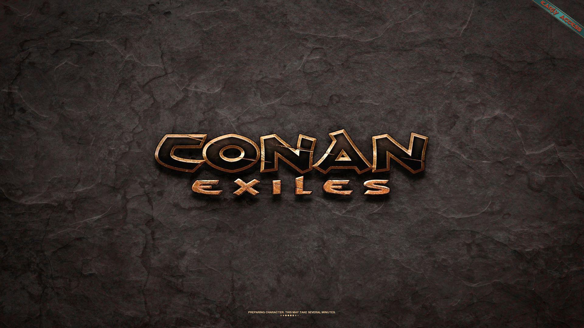 Logo gry Conan Exiles. Wallpaper from Conan Exiles