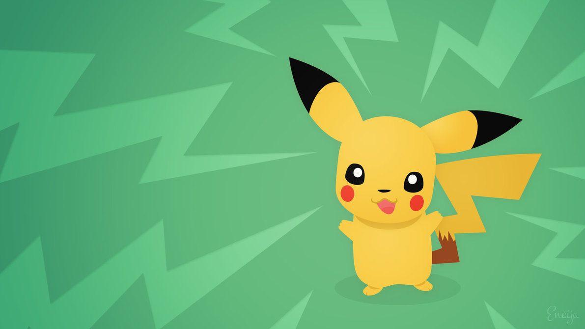 Pikachu // Desktop Background