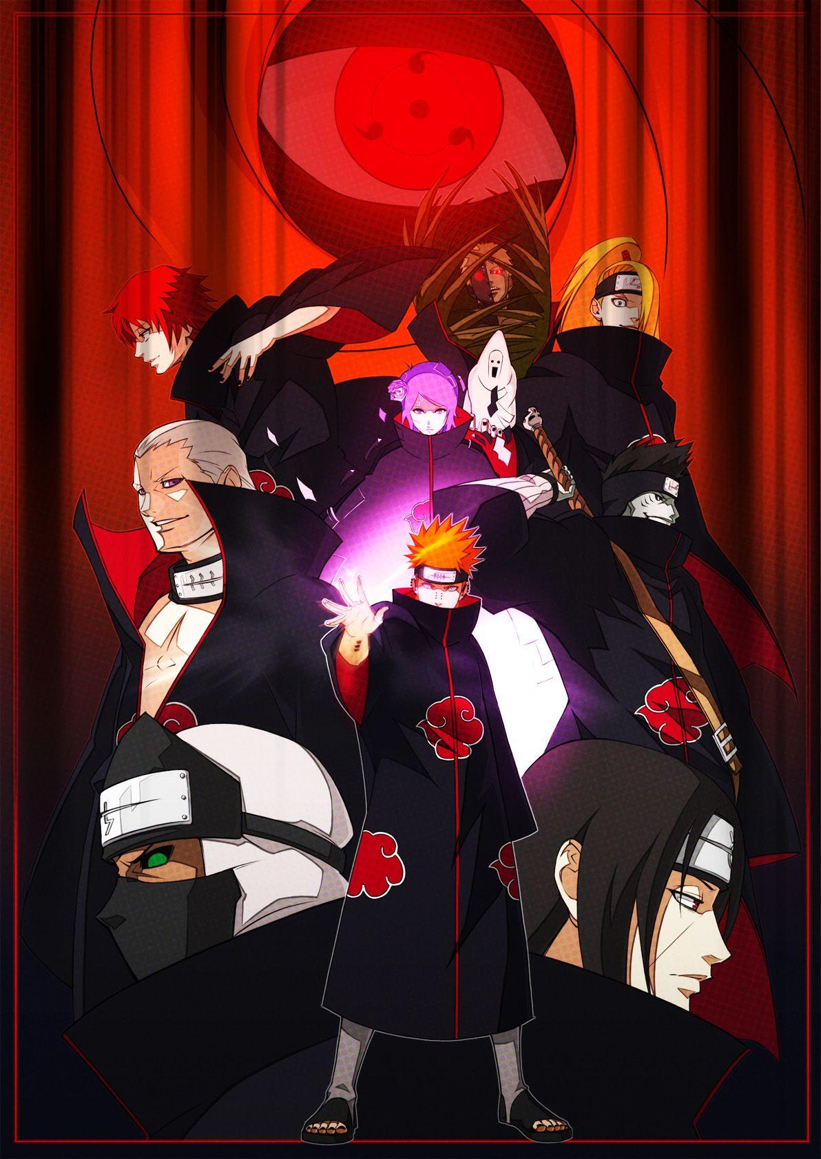 Akatsuki Wallpapers For Mobile Wallpaper Cave