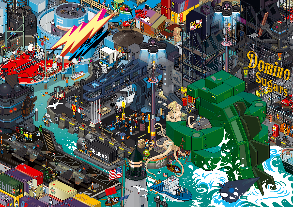 Download the Baltimore Pixels Wallpaper, Baltimore Pixels iPhone