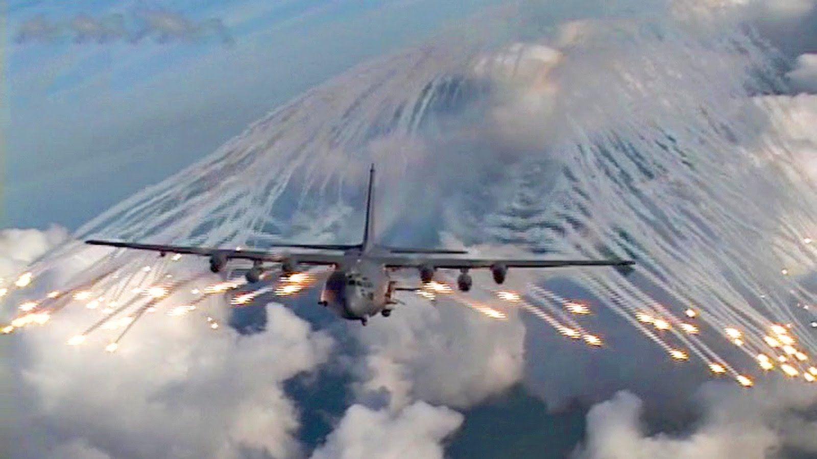 AC 130 Angel Wing Flare