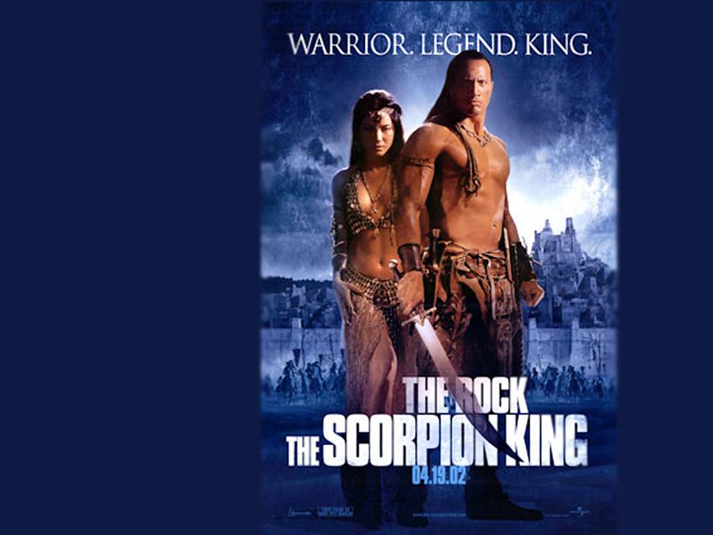 the Scorpion King posters wallpaper