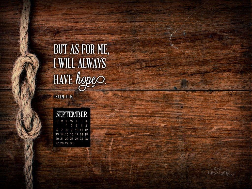 September 2015 71:14 Desktop Calendar- Free September Wallpaper
