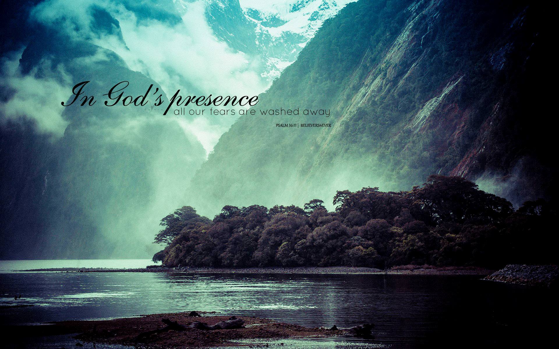 In God's presence
