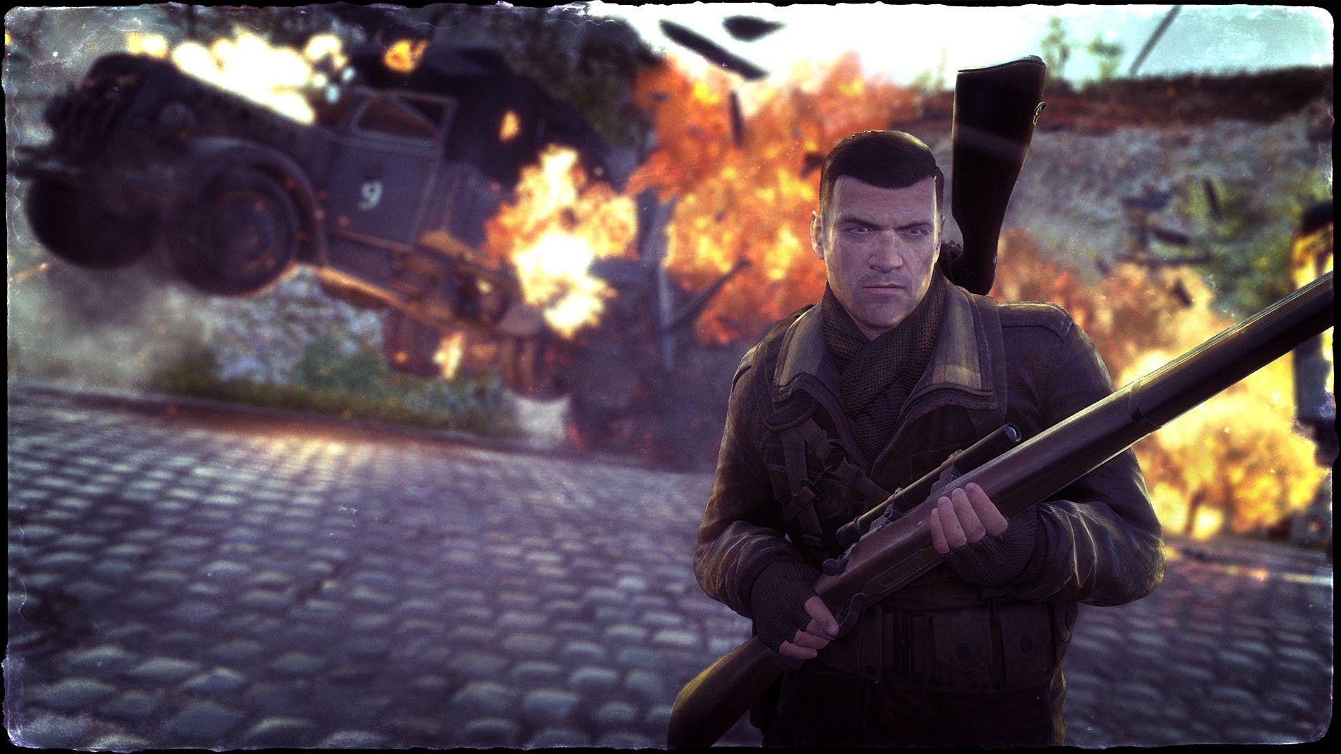 Sniper Elite 4 HD Wallpaper. Read games reviews, play online games