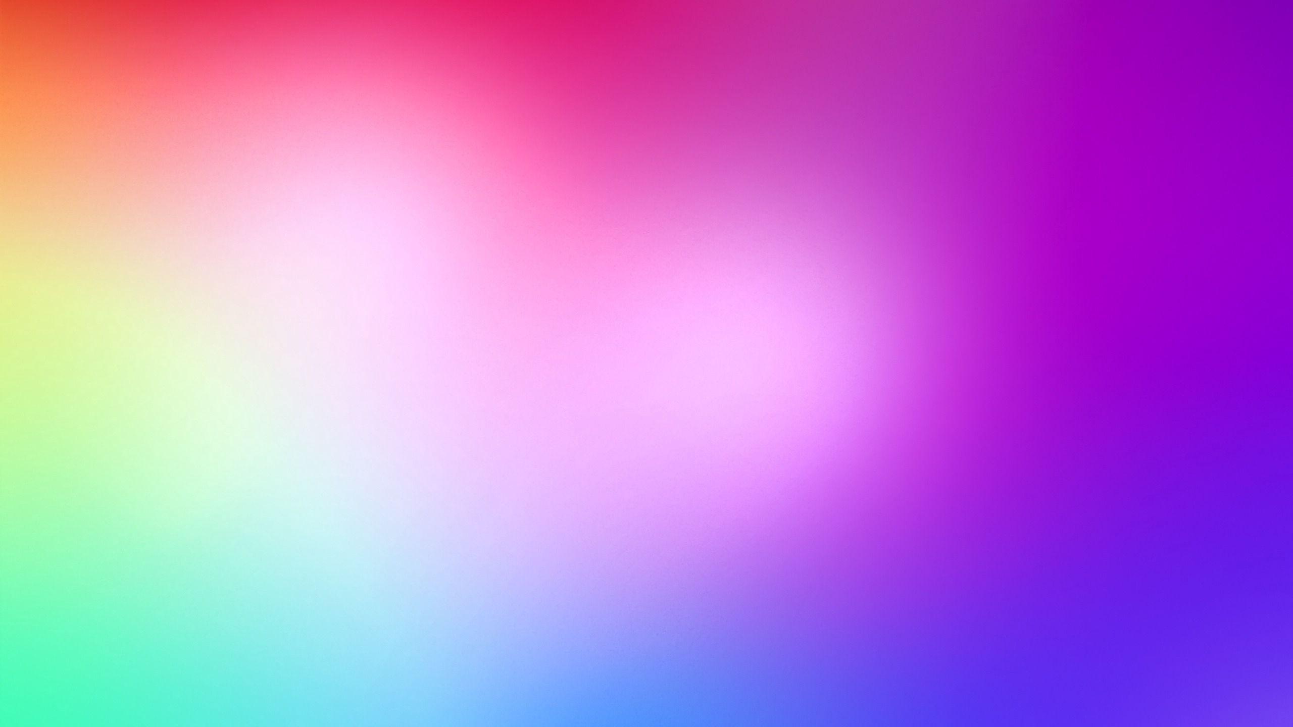 Download wallpaper 2560x1440 spots, rainbow, background, light