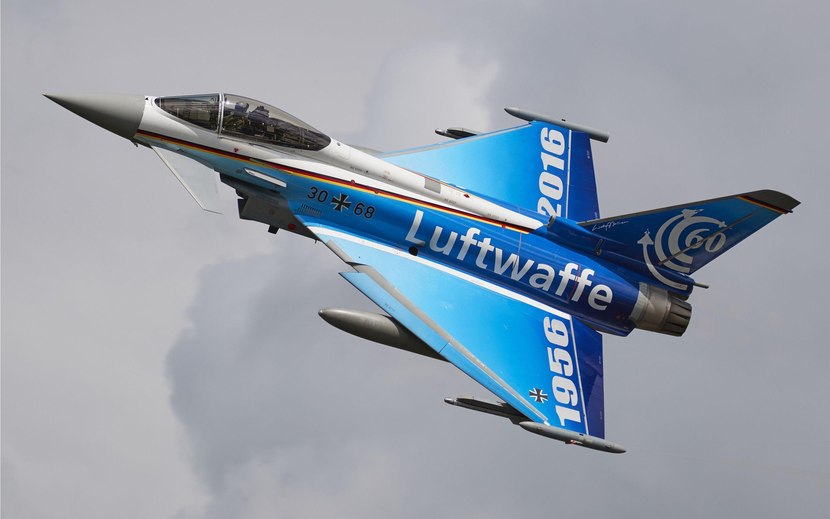 Eurofighter Typhoon Military Fighter 4K Wallpaper. HD Wallpaper