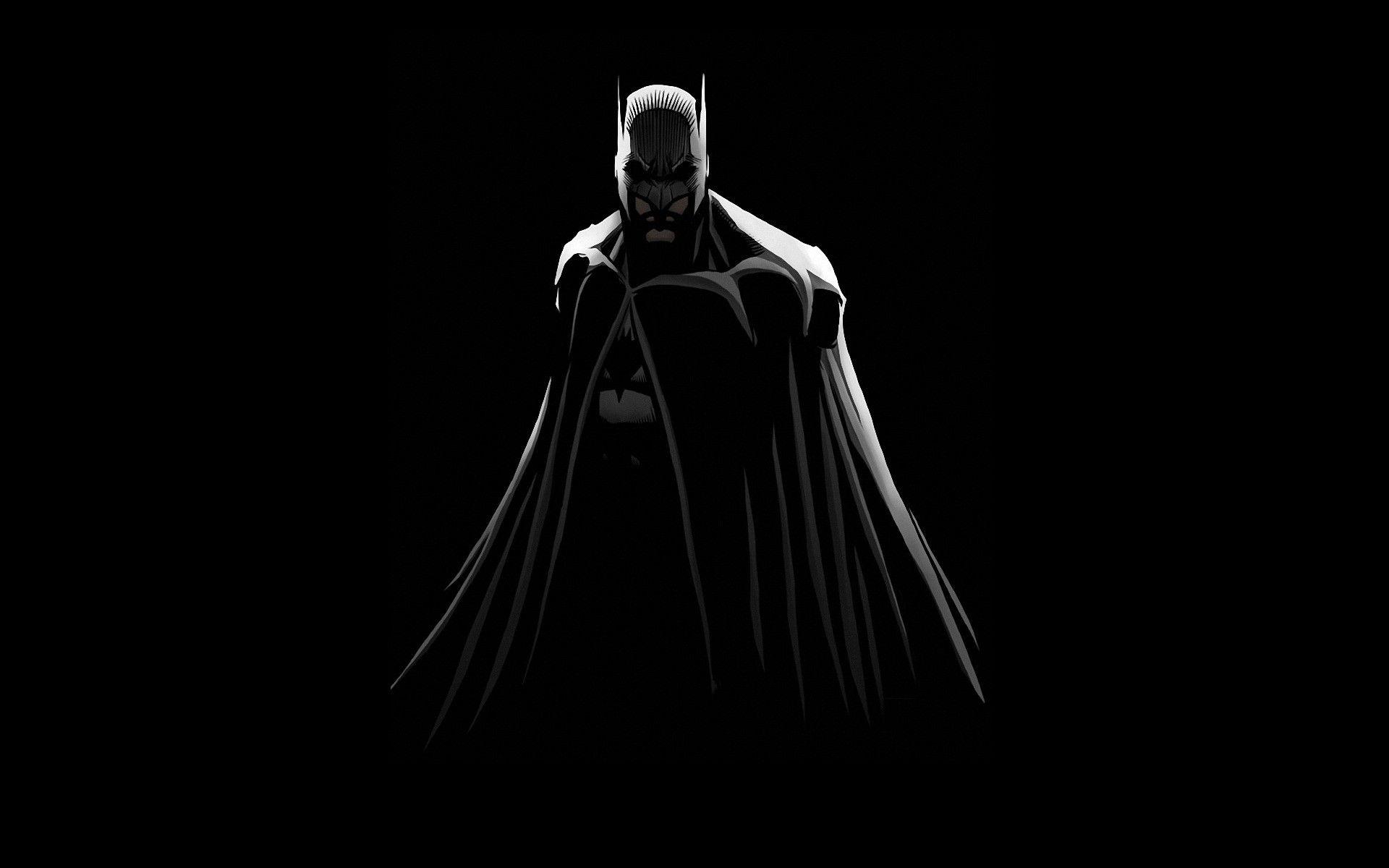 Batman, black, DC Comics, superheroes, artwork, Batman The Dark