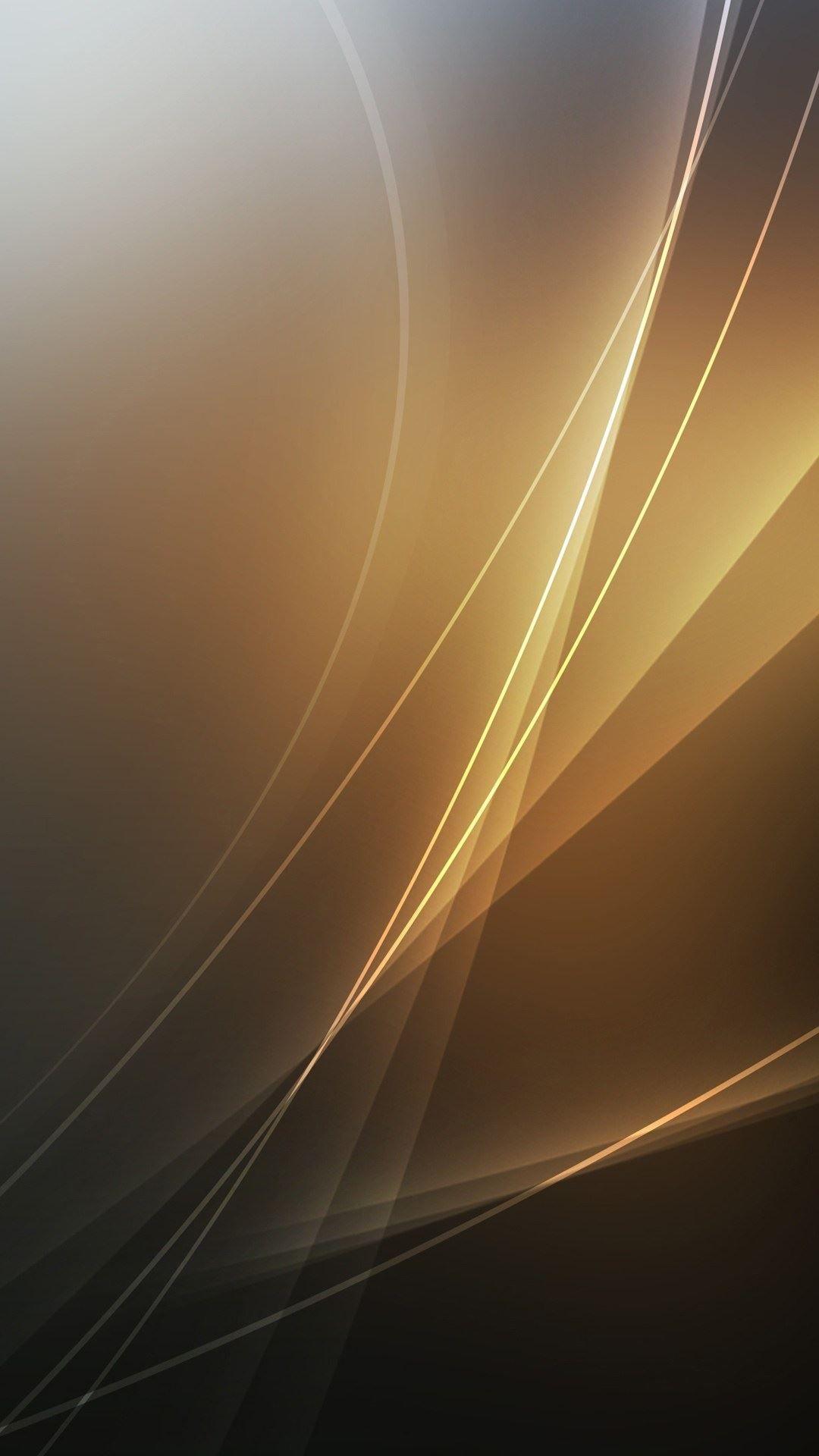 Abstract Golden Light Lines Android Wallpaper free download
