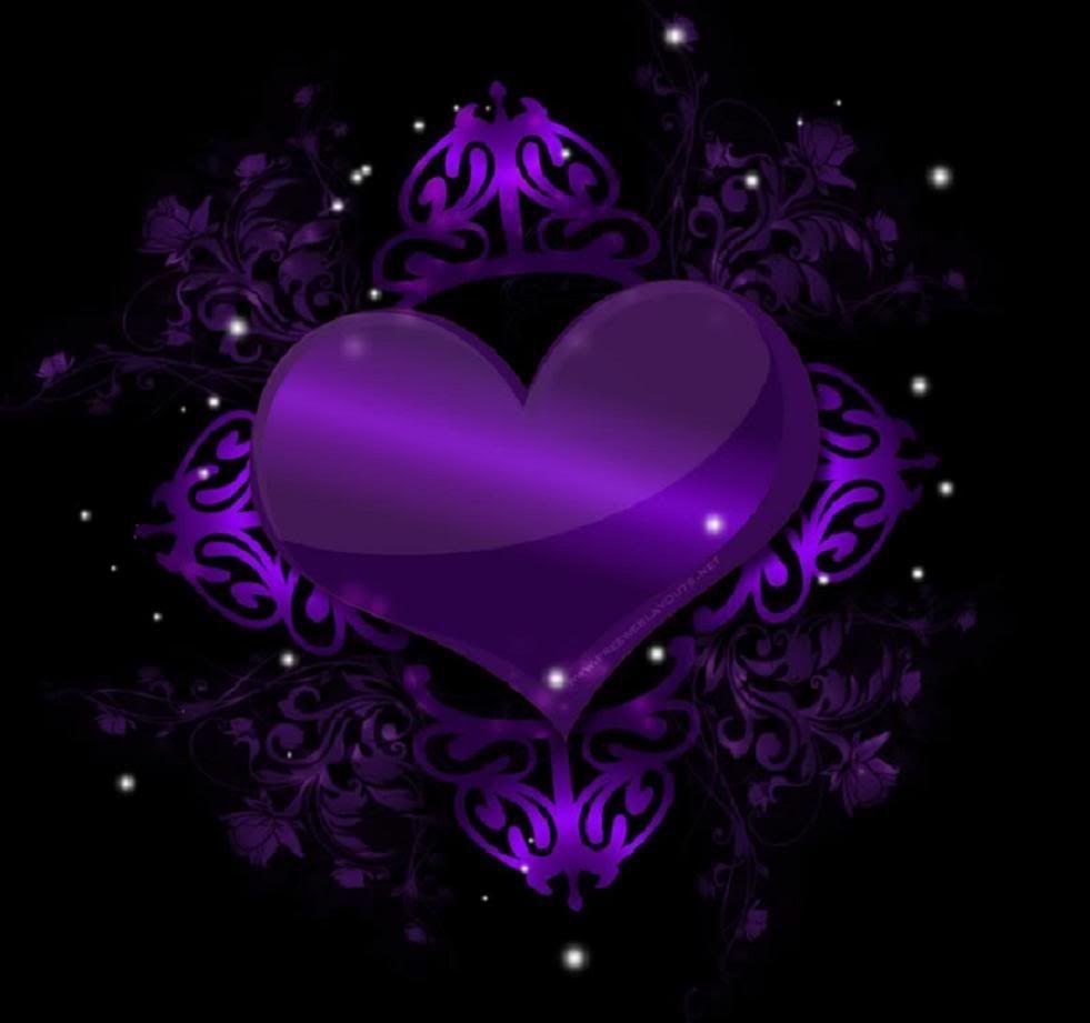 Cool Purple Hearts Background (981×921). *PASSIONATE