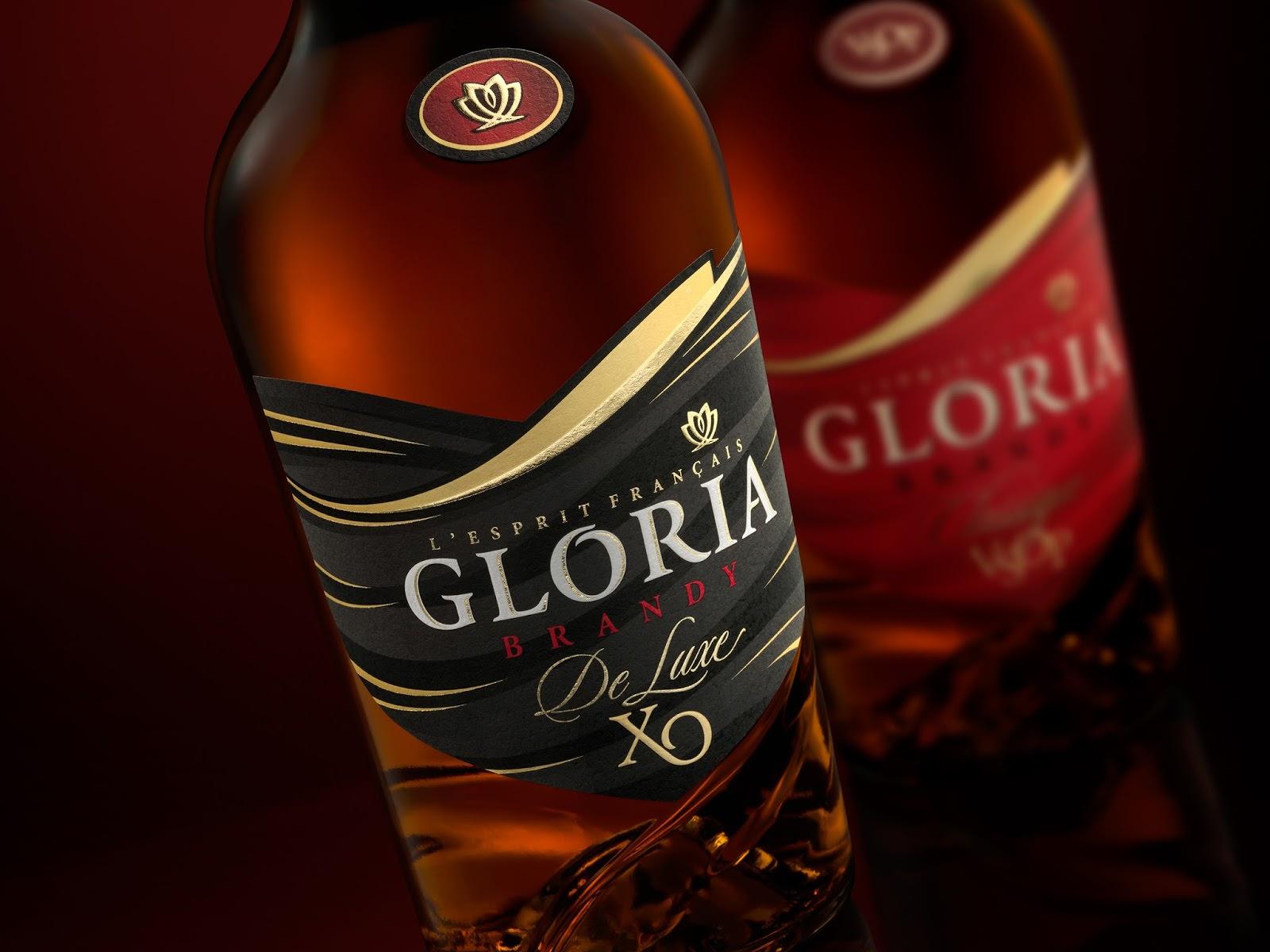 GLORIA Brandy on Packaging of the World Package Design