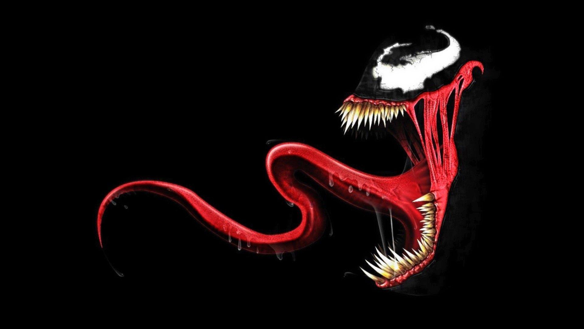 Comics Venom Spider Man Background Symbiote Tonge