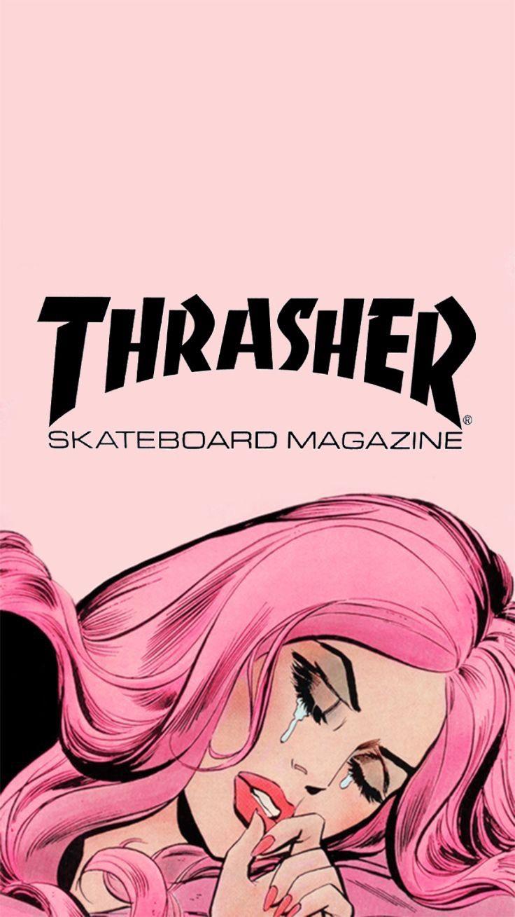 Thrasher Aesthetic Skate Wallpaper / Thrasher Skateboard Magazine Fonte