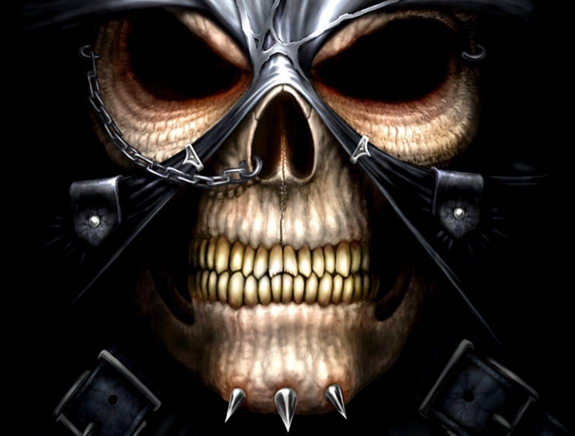 Top Cool 3D Skull Wallpaper FULL HD 1080p For PC Background