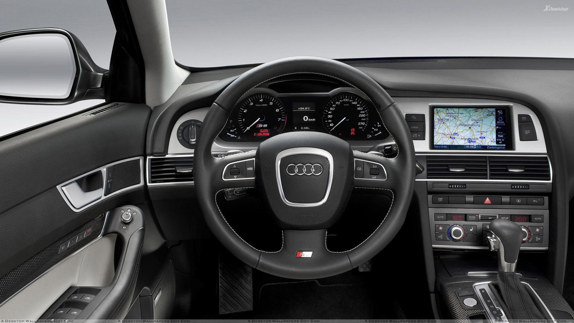 580PS Audi RS 6 Car DashBoard Wallpaper