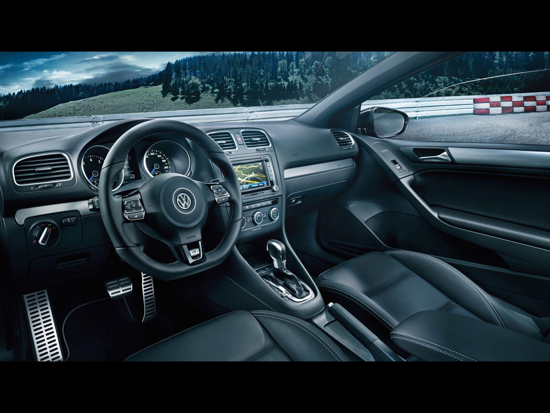 Volkswagen Golf R Cabriolet Full HD Wallpaper and Background