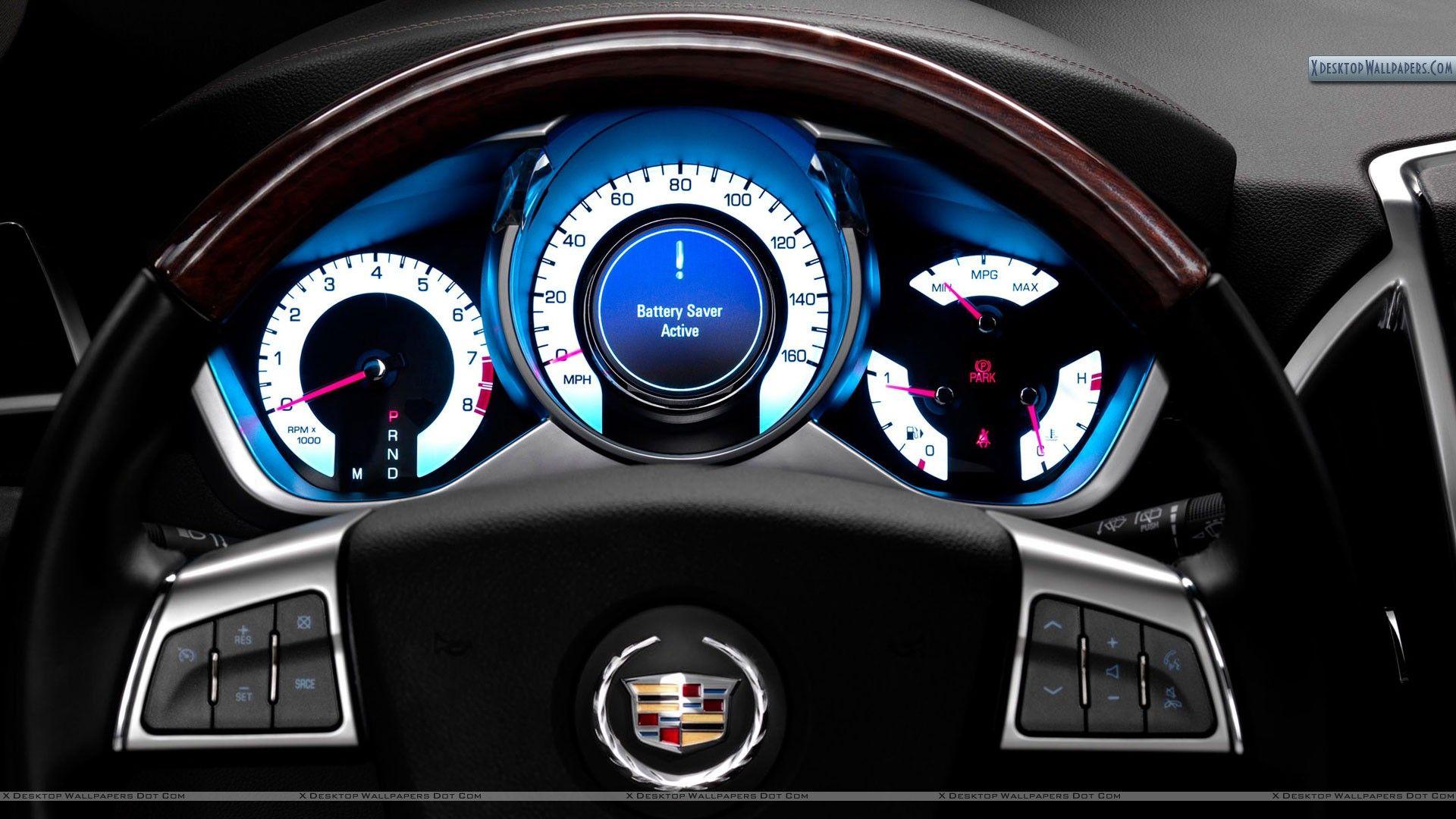 Cadillac Srx Dashboard Wallpaper Background With Car Image High