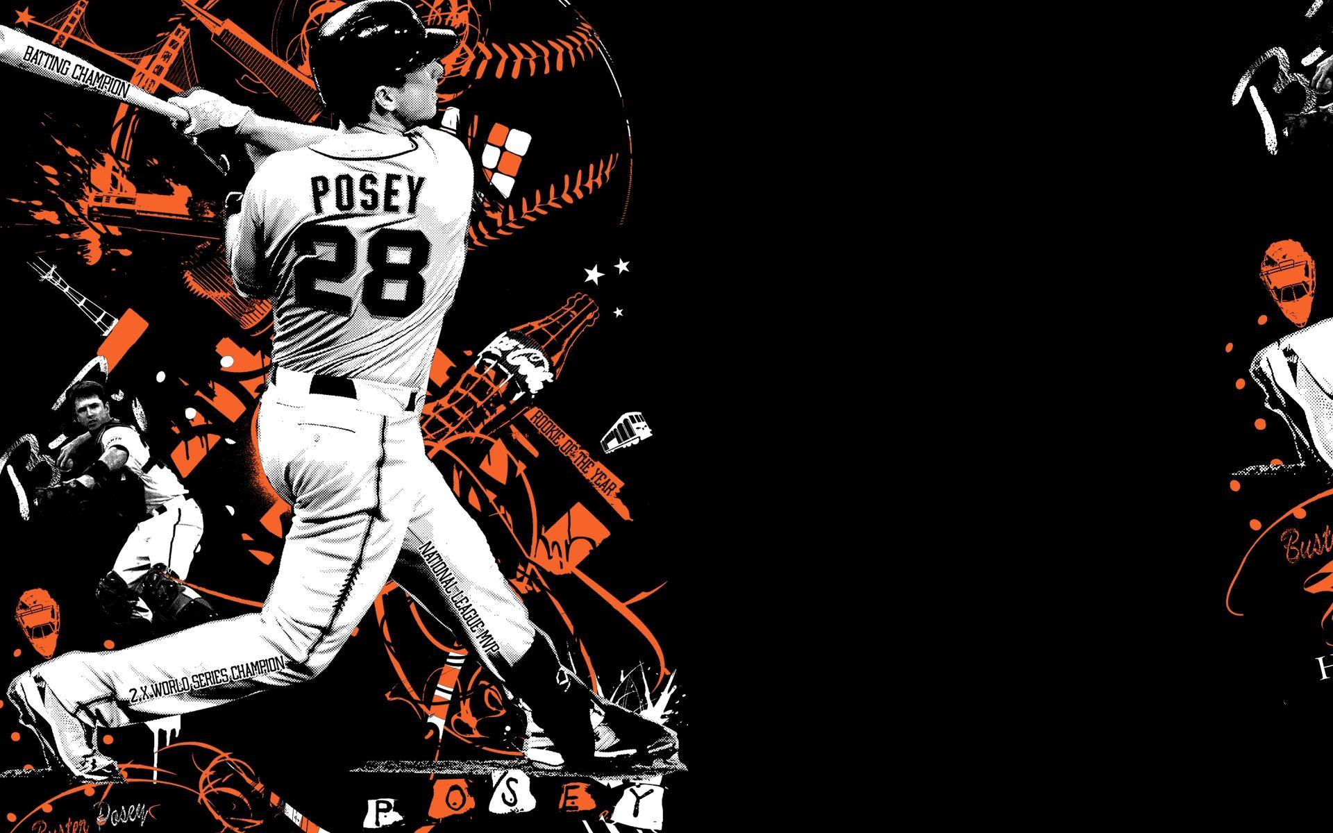 San Francisco Giants - Buster Posey Wallpaper - Baseball & Sports Background  Wallpapers on Desktop Nexus (Image 1176096)
