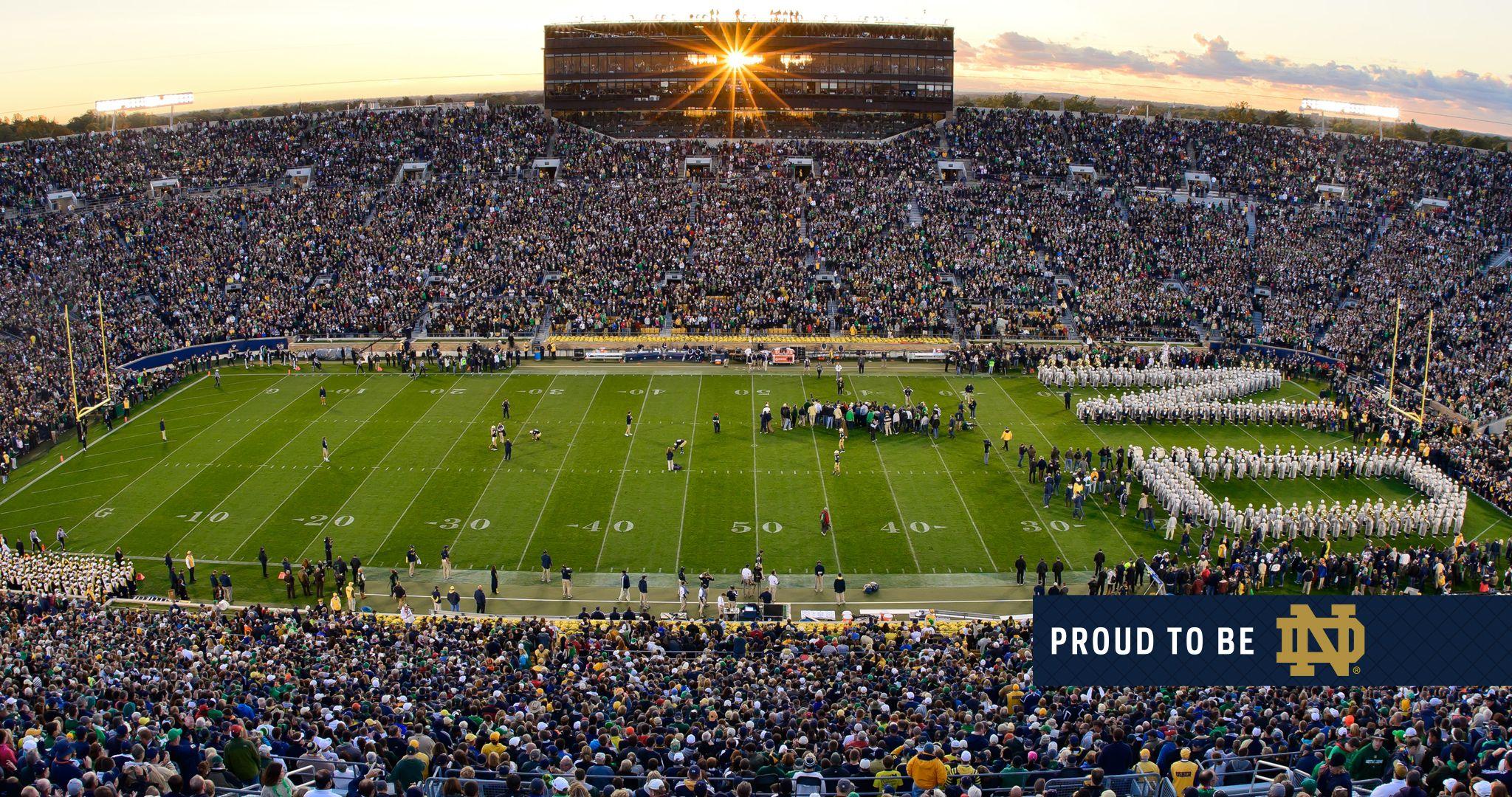 Wallpaper // Proud to Be ND // University of Notre Dame