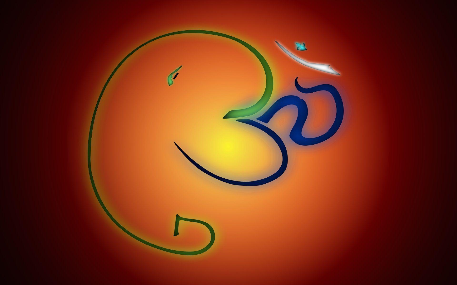 Wallpaper Of Om Symbol