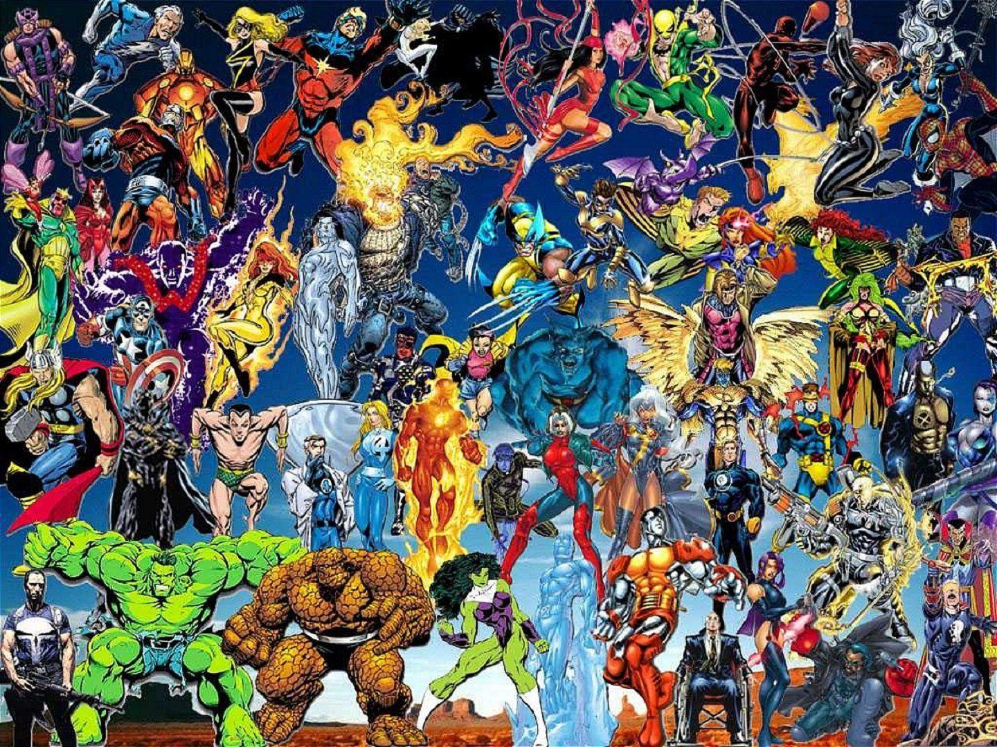 Comic marvel characters superhero book entertainment wallpaper