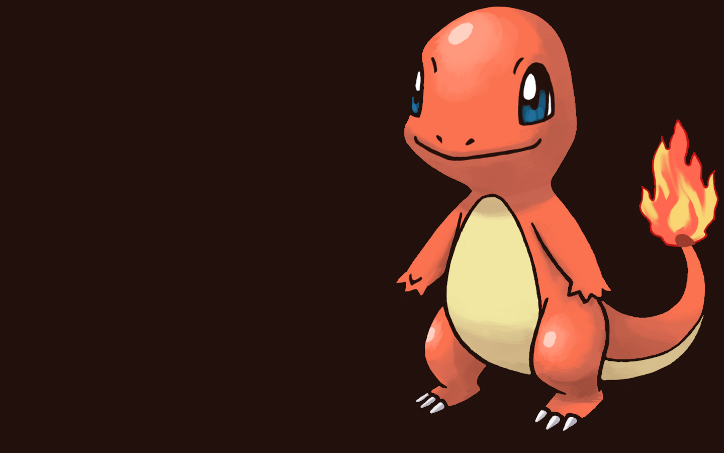 Cute Pokemon Charmander Background Desktop HD Desktop Wallpaper