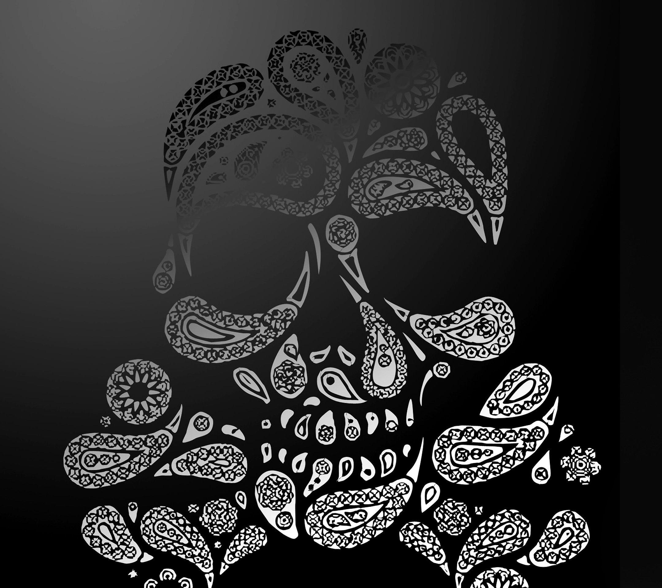 Skull logo. wallpaper.sc SmartPhone