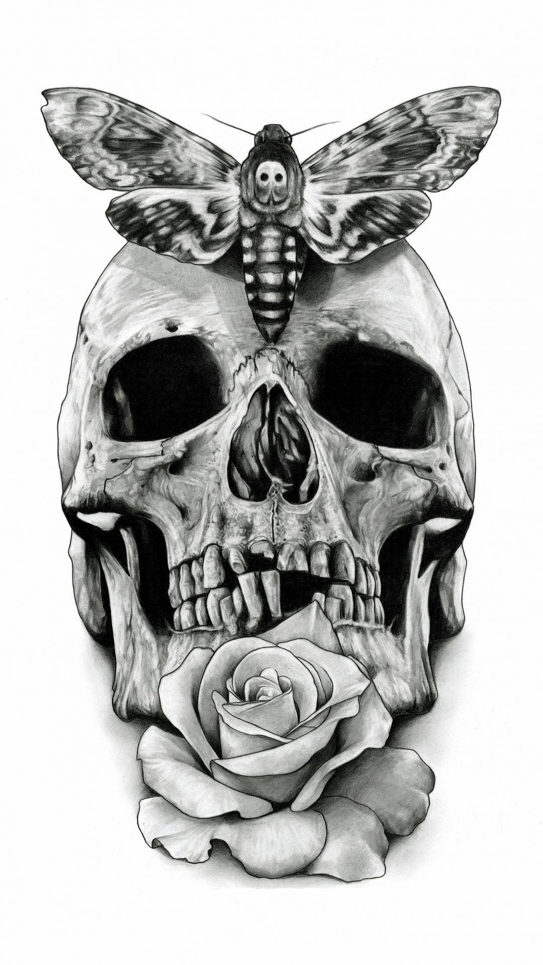 iPhone Skull Wallpaper