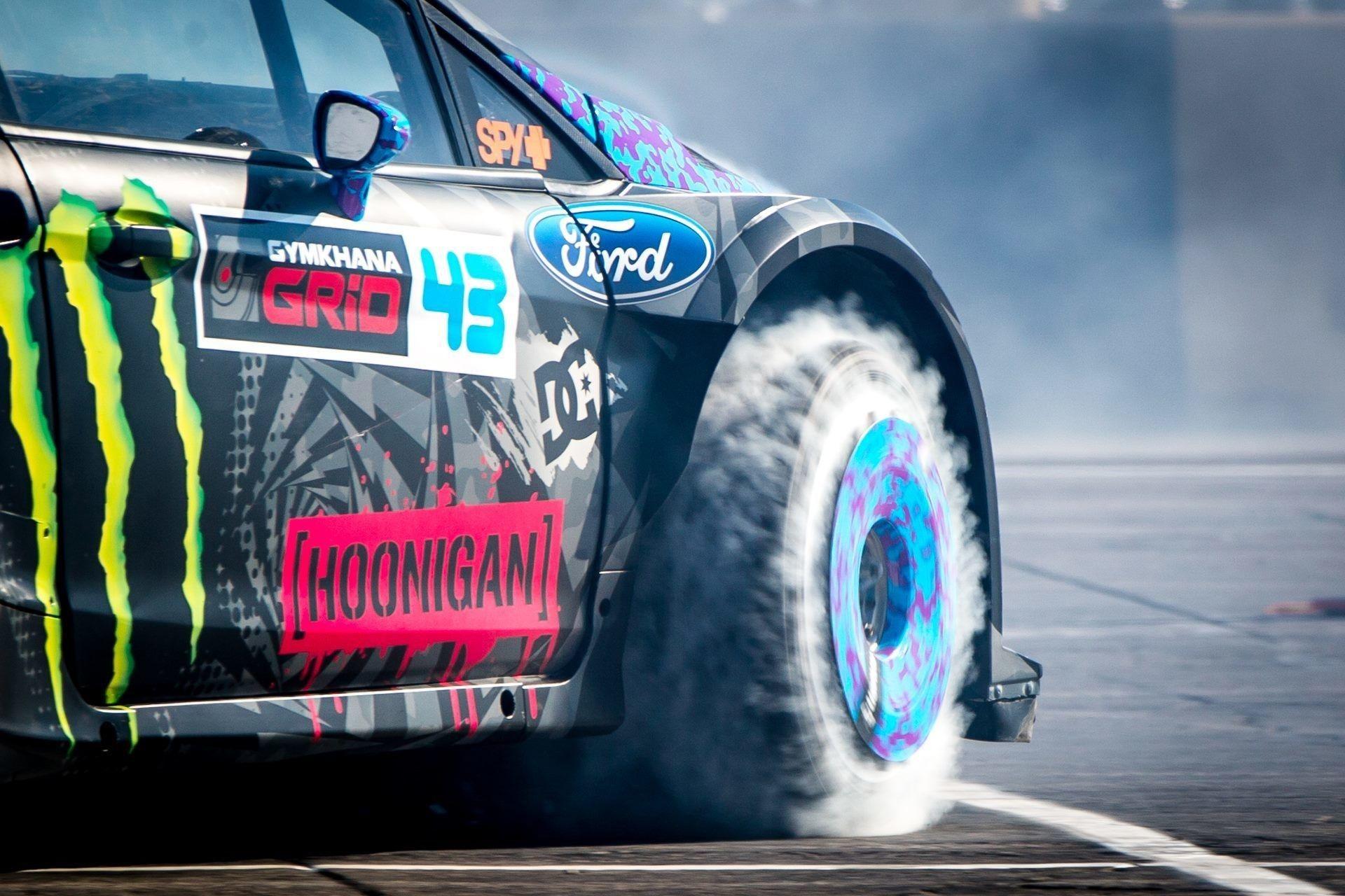 Ford Focus Drift Car Gymkhana Burnout. HDWallpaperFX
