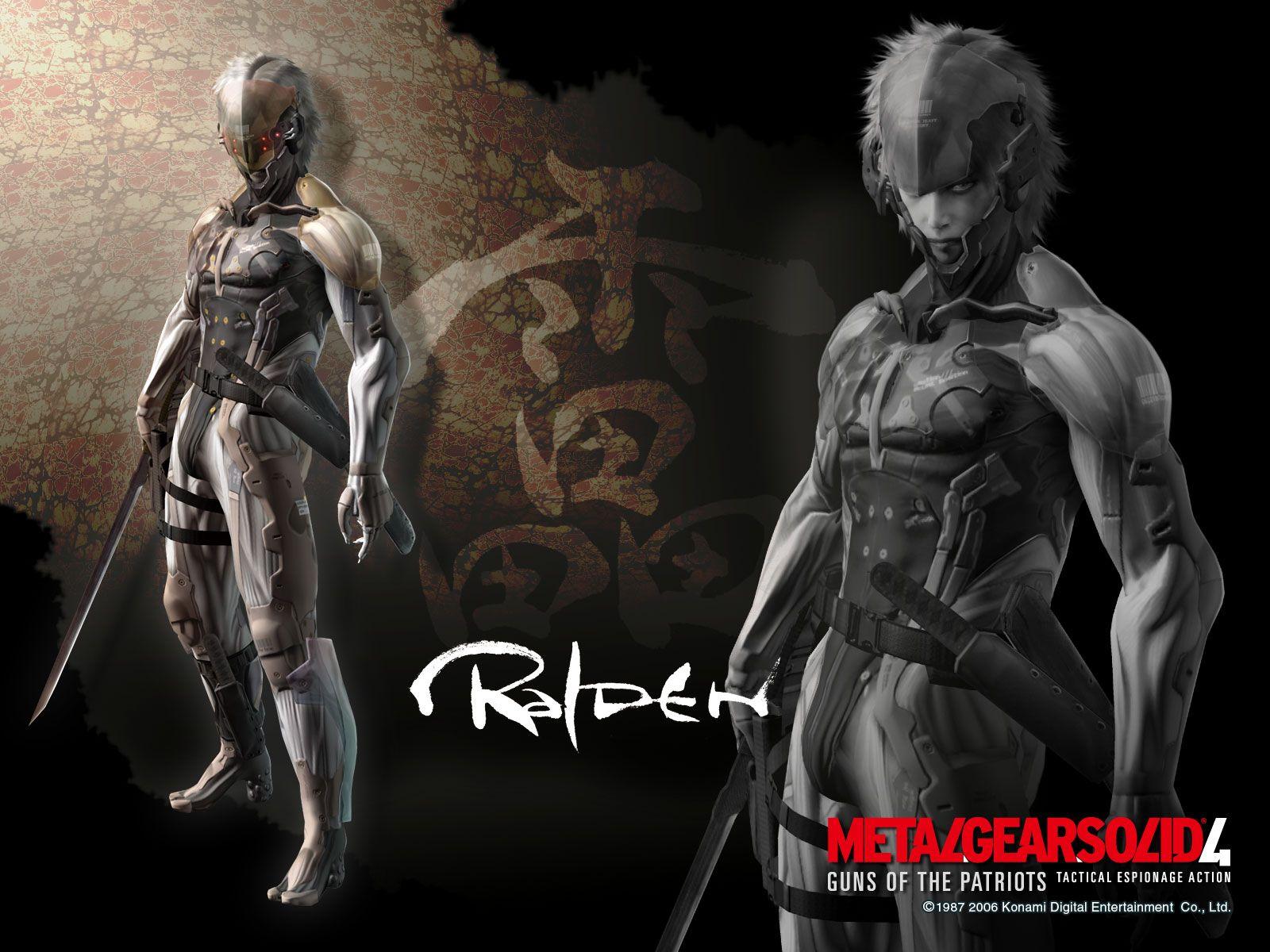 Metal Gear Solid 4 Raiden Video Games HD Wallpaper Metal Gear