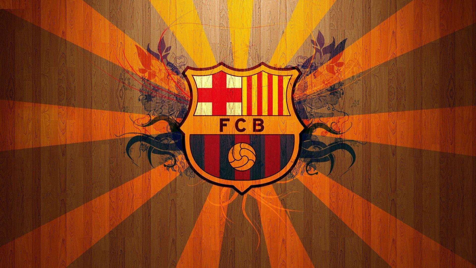 FC Barcelona Logo Wallpaper Download