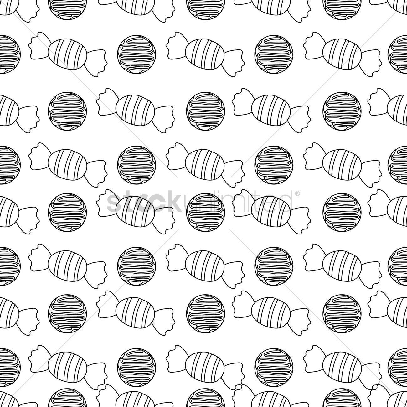 Free Candy wallpaper Vector Image