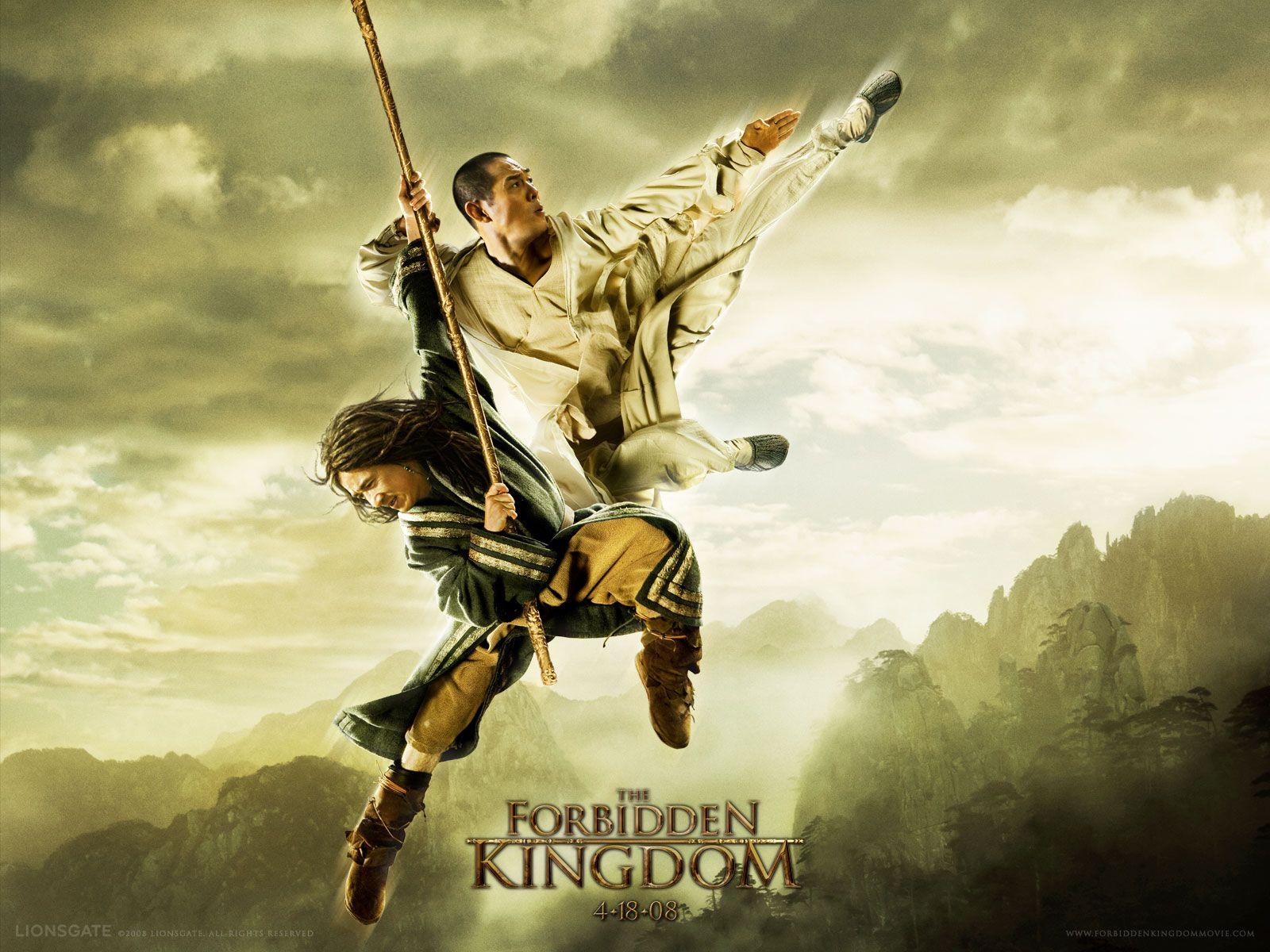 Jackie Chan, Jet Li, Movies, The Forbidden Kingdom, Martial Arts Wallpaper HD / Desktop and Mobile Background