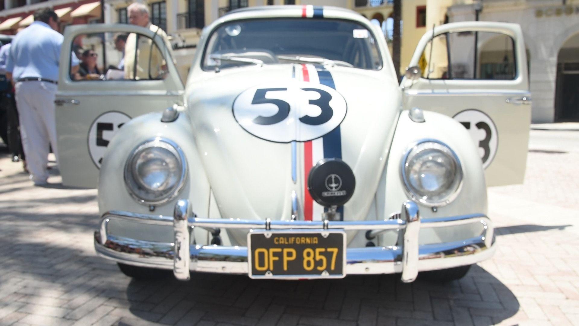 Herbie the love bug get's featured in car auction