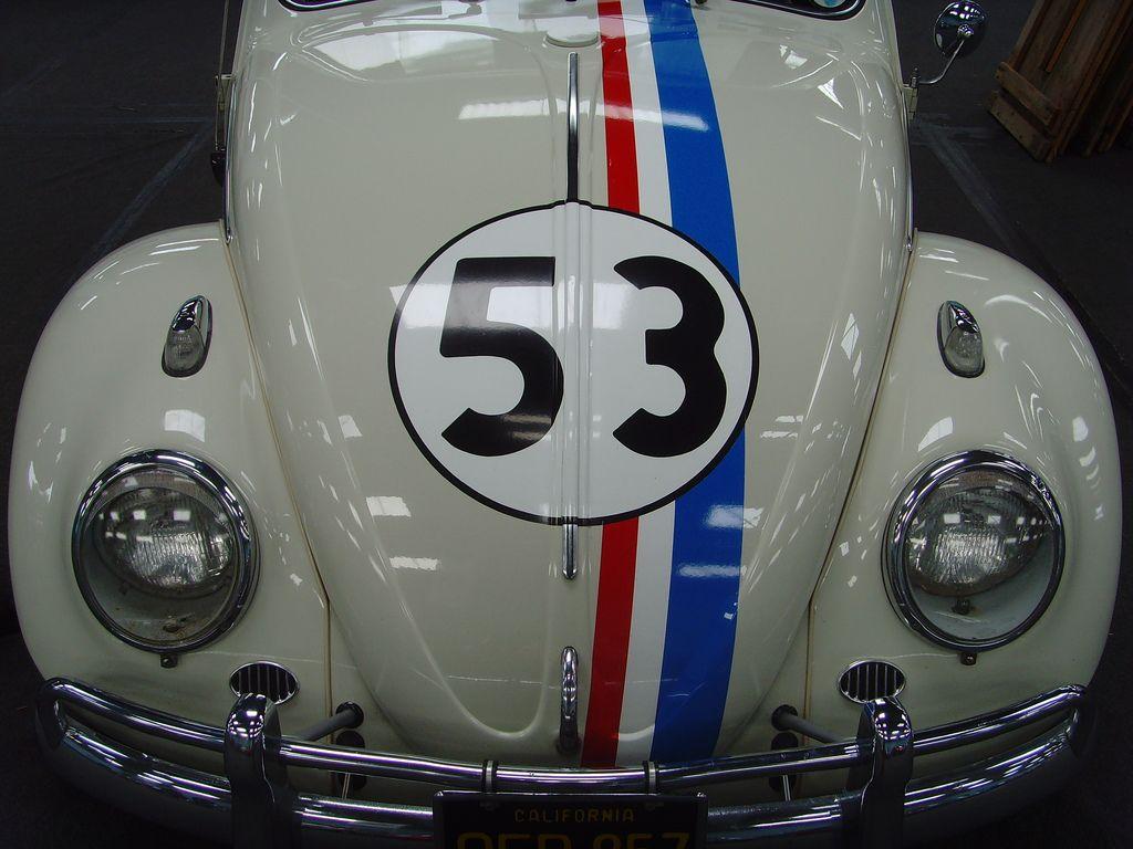 Herbie the Love Bug (1963 Rag Top VW Beetle). This Disney c