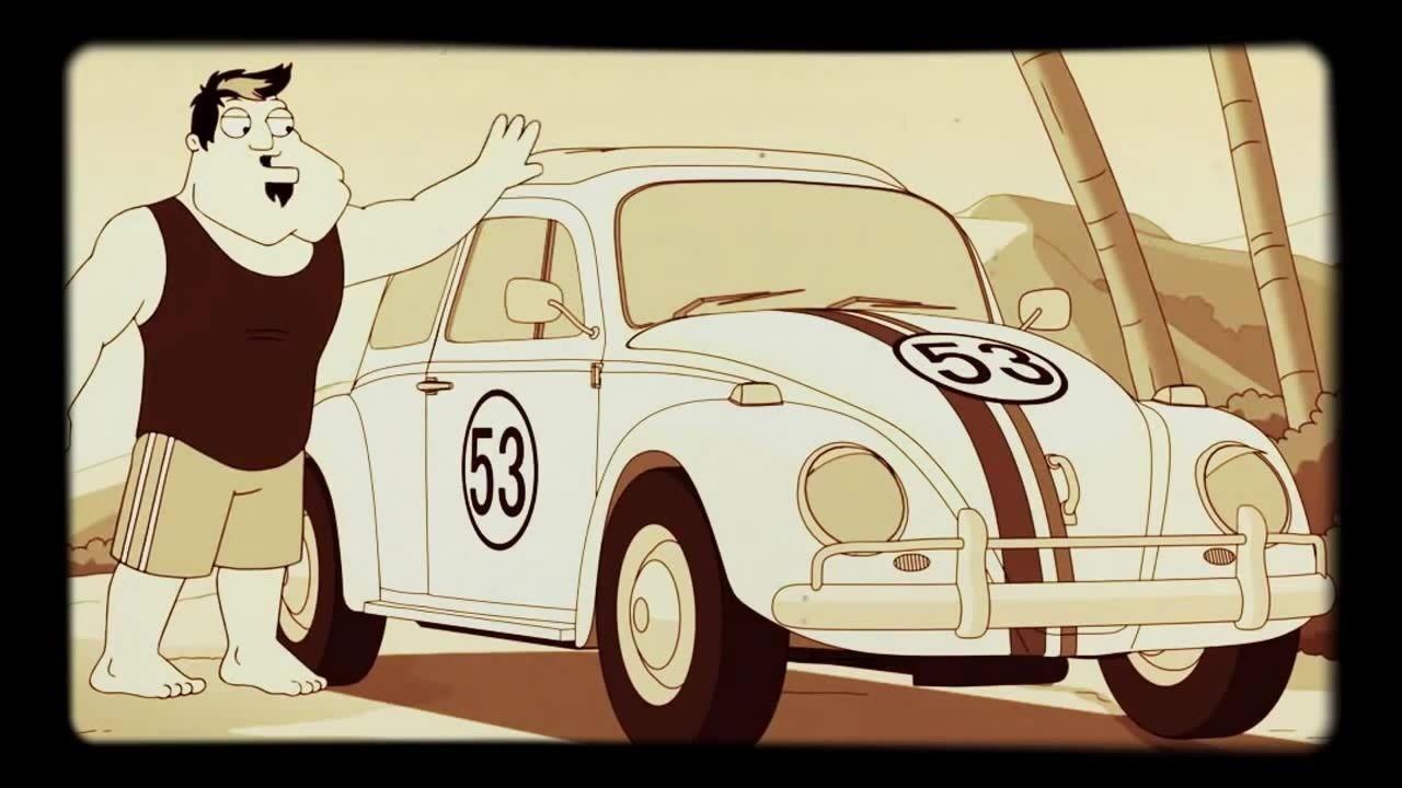 Herbie The Love Bug appears in American Dad (2016)
